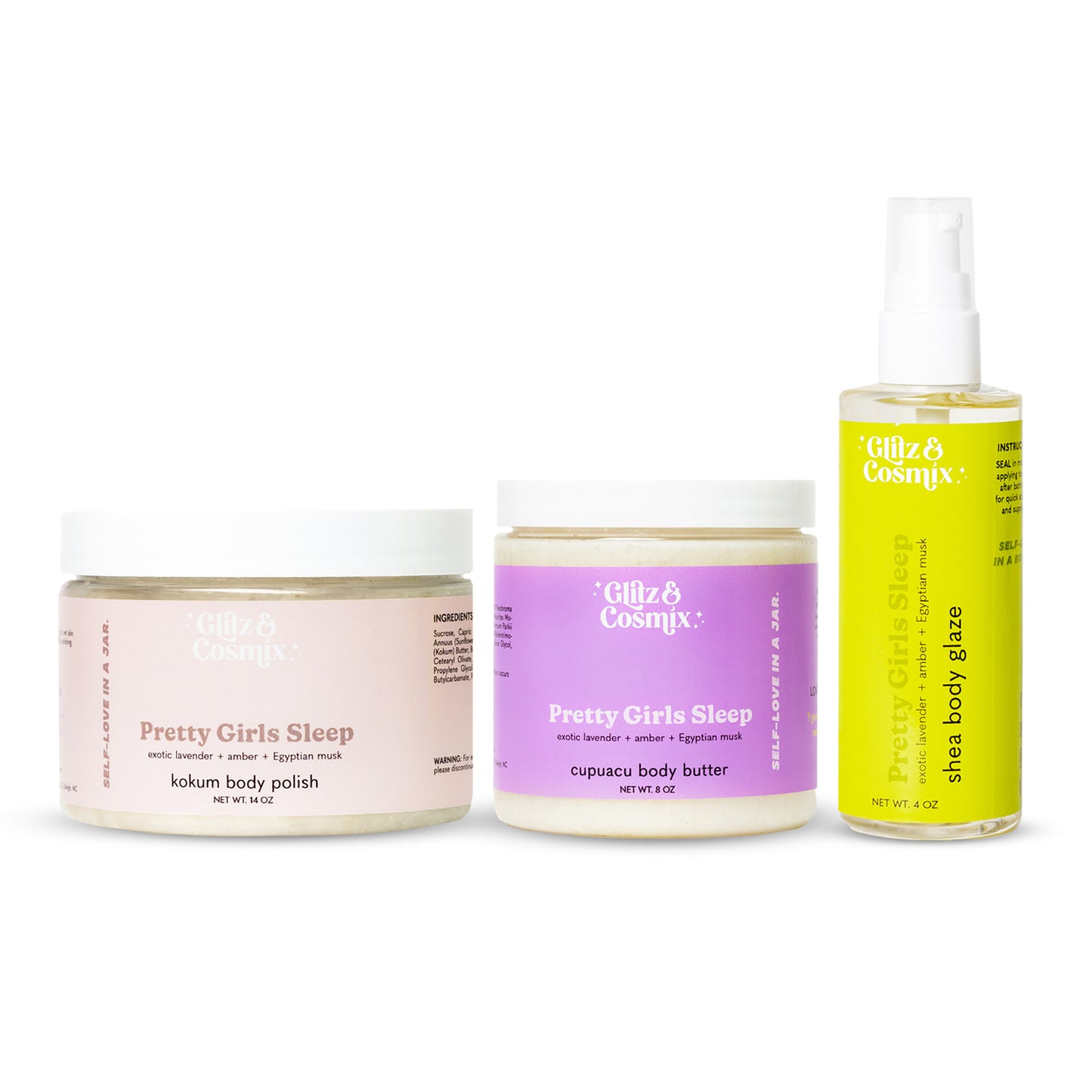 Pretty Girls Sleep Body Bundle