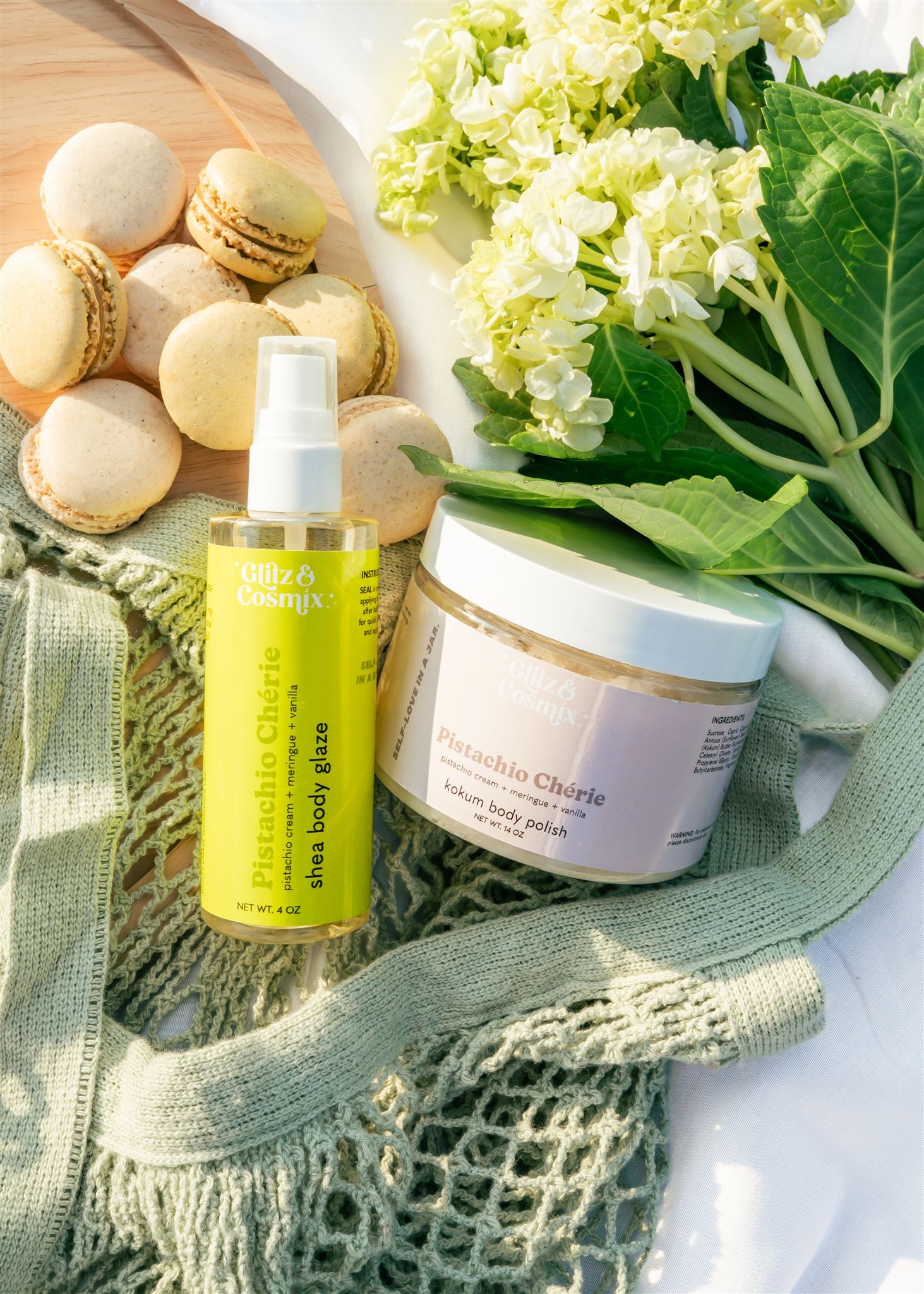 Pistachio Cherie Shea Body Glaze